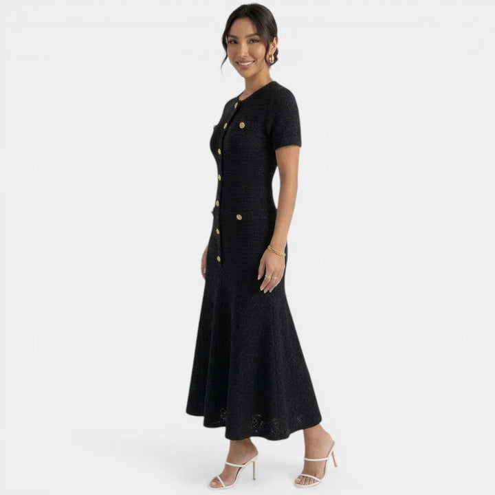 Elegant Midi Dress for Women