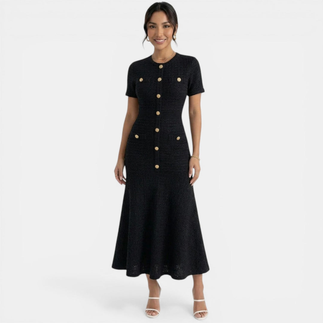 Elegant Midi Dress for Women