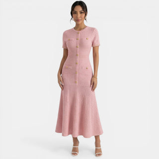 Elegant Midi Dress for Women