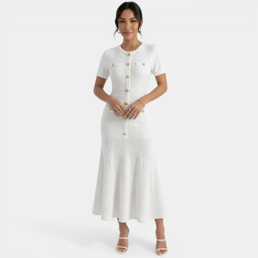 Elegant Midi Dress for Women