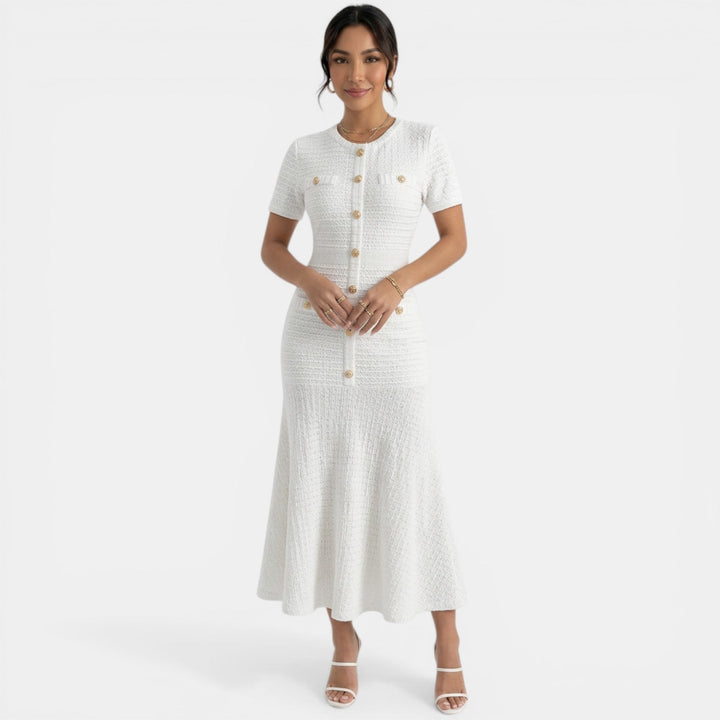 Elegant Midi Dress for Women