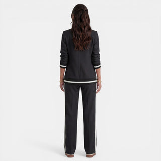 Conjunto Mujer Blazer y Pantalón Ancho
