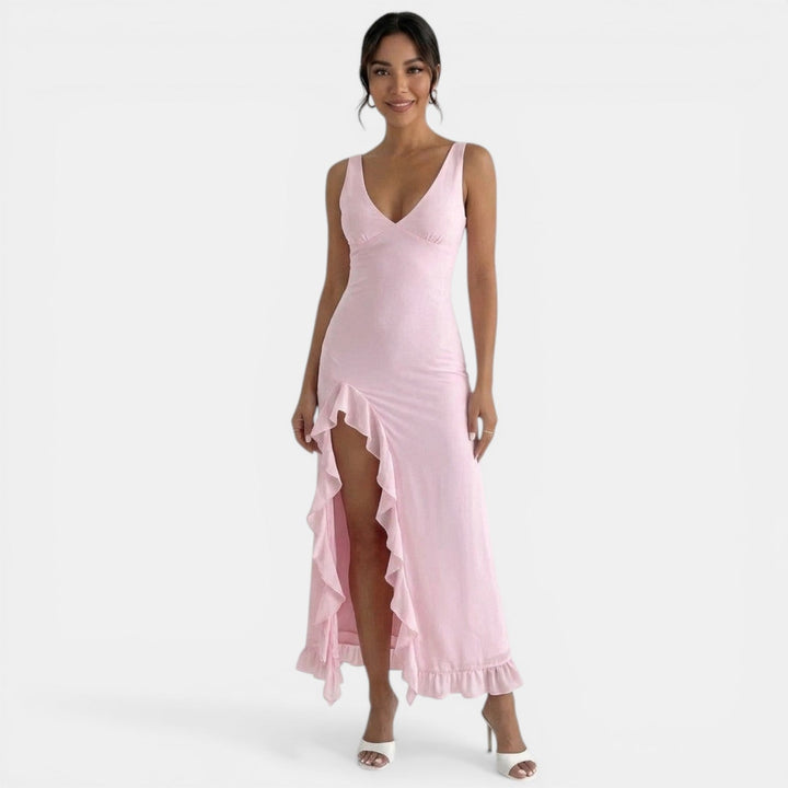 Elegant Midi Dress for Women