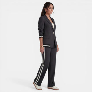 Conjunto Mujer Blazer y Pantalón Ancho