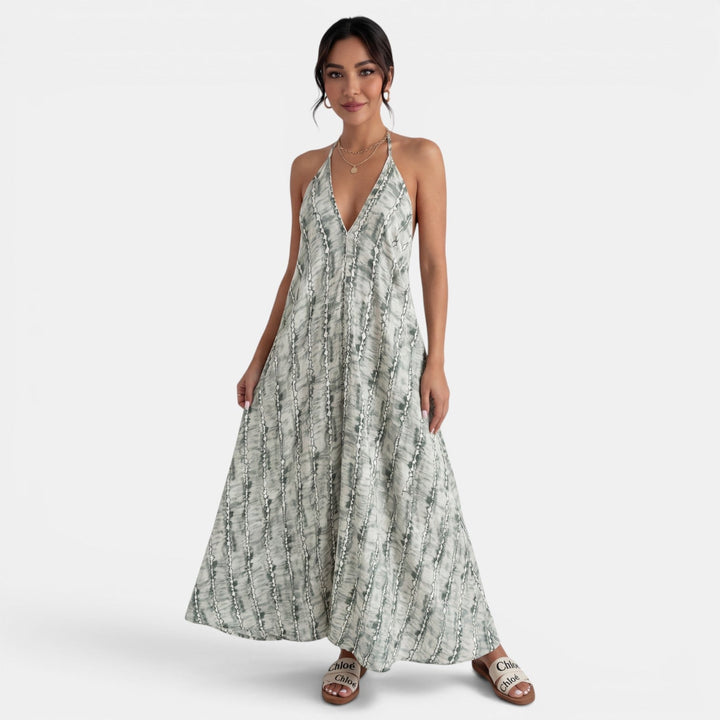 Vestido Largo Boho Mujer Tirantes