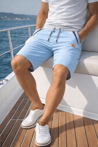 Irving™ | Shorts chinos de corte relajado