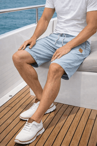Irving™ | Shorts chinos de corte relajado