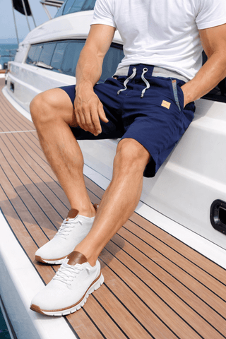 Irving™ | Shorts chinos de corte relajado
