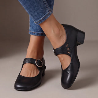 Josefina - Comfortable leather-effect sandals