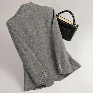 María - Blazer de tweed