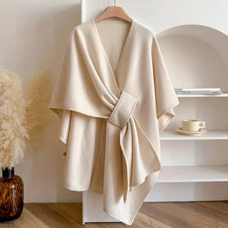 Olea - Elegant poncho scarf