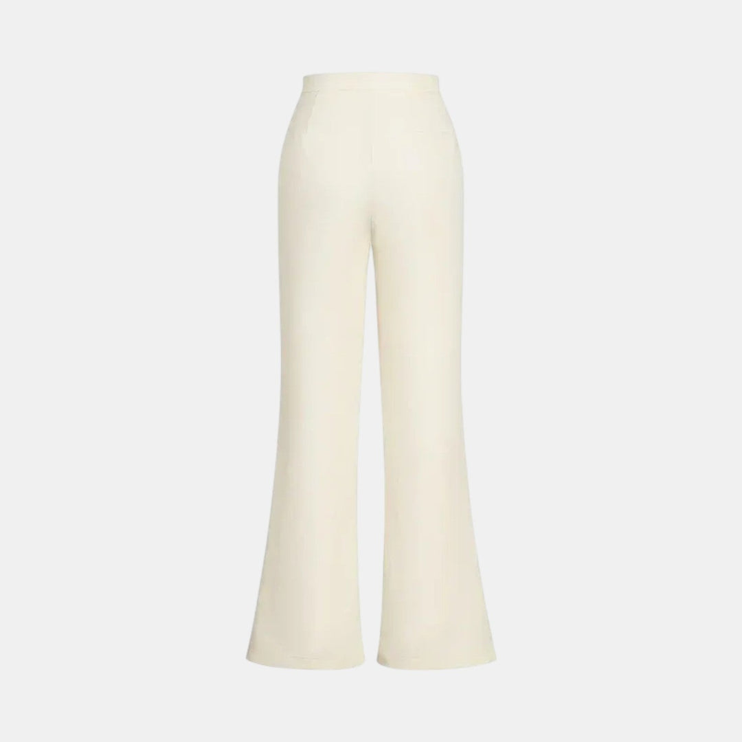 Conjunto de Dos Piezas Estilo Corsé para Mujer con Pantalón Ancho