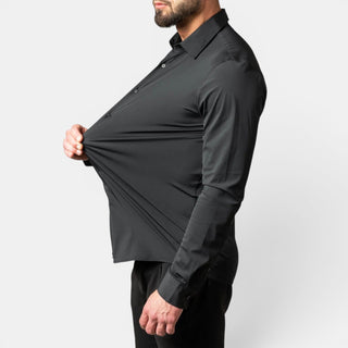 Camisa Hombre Antiarugas Elástica