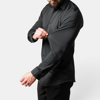 Camisa Hombre Antiarugas Elástica