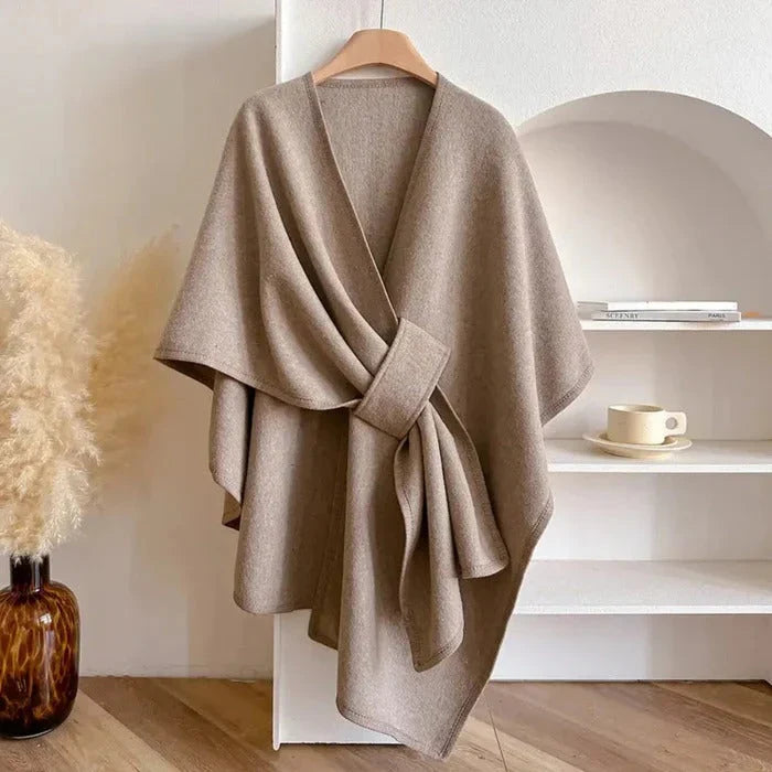 Olea - Elegant poncho scarf