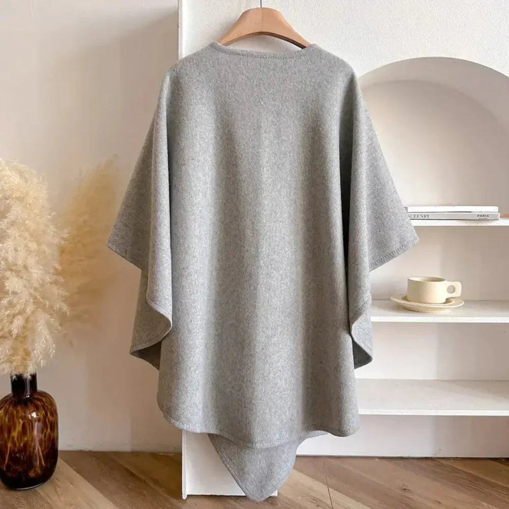 Olea - Elegant poncho scarf