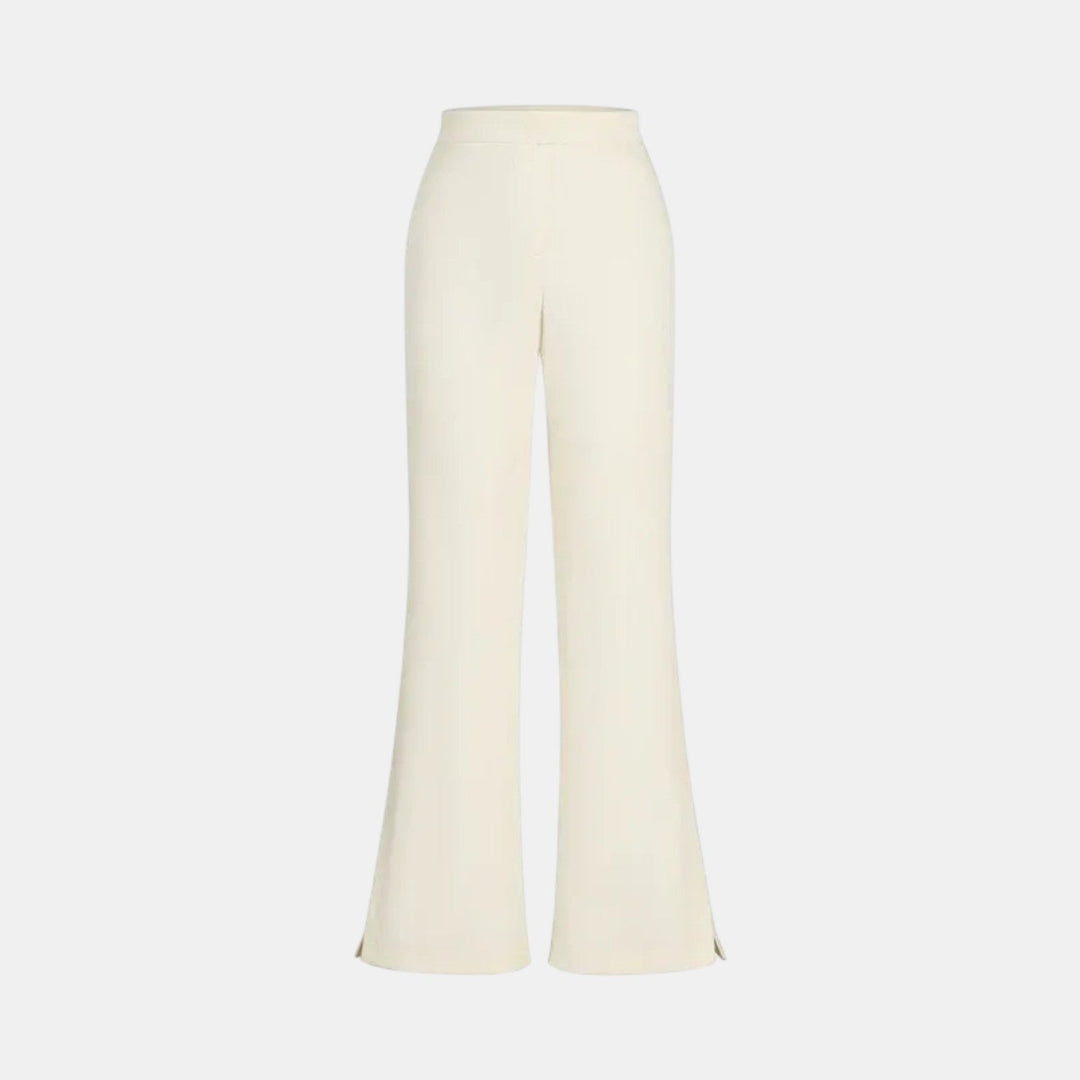 Conjunto de Dos Piezas Estilo Corsé para Mujer con Pantalón Ancho