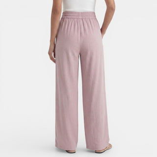 Pantalón Lino Mujer Ancho