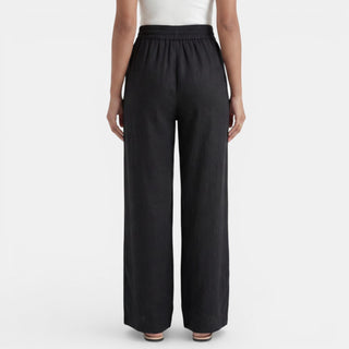 Pantalón Lino Mujer Ancho