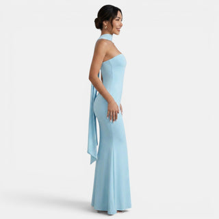 Vestido Largo Mujer Fiesta Halter