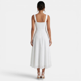 Vestido Midi Verano Elegante Mujer