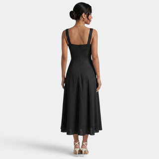 Vestido Midi Verano Elegante Mujer