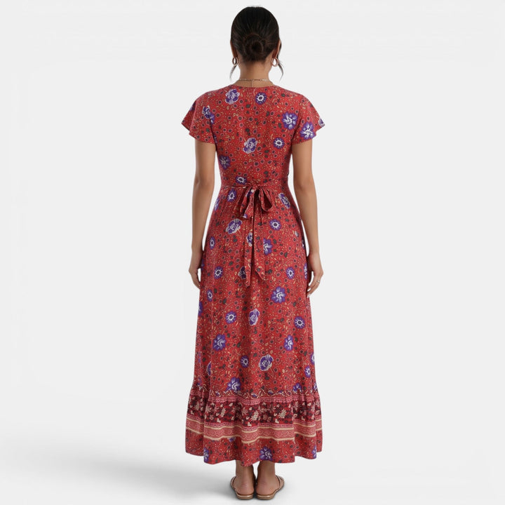Vestido Largo Floral Mujer
