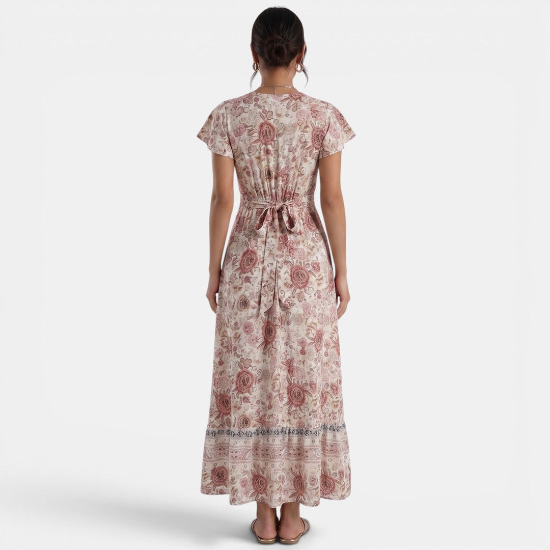 Vestido Largo Floral Mujer