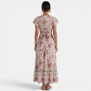 Vestido Largo Floral Mujer