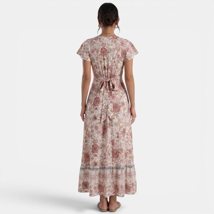 Vestido Largo Floral Mujer