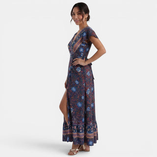 Vestido Largo Floral Mujer