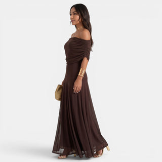 Long Dress Women One Shoulder