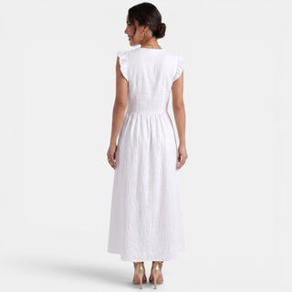 Vestido Largo Verano Mujer Volantes