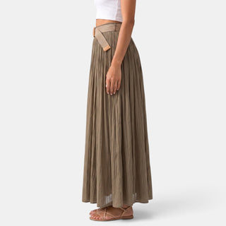 Falda Maxi Mujer Cintura Elástica