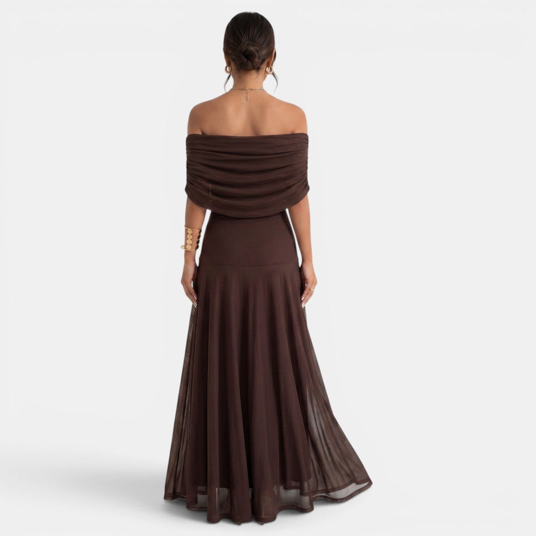 Long Dress Women One Shoulder