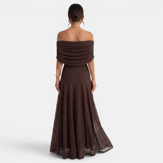 Long Dress Women One Shoulder