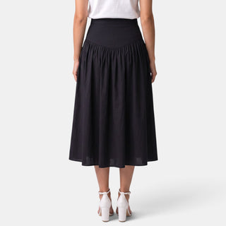 Falda Midi Mujer Línea A