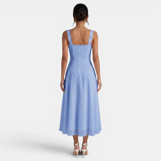 Vestido Midi Verano Elegante Mujer