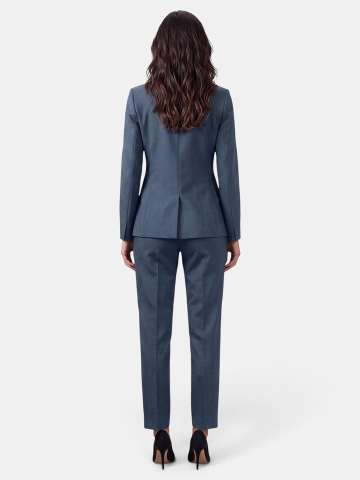 Traje Mujer Oficina Pantalón Recto