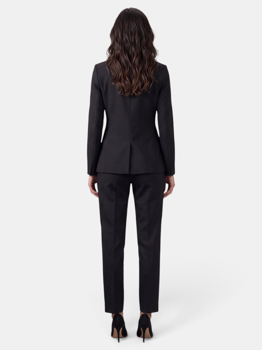 Traje Mujer Oficina Pantalón Recto