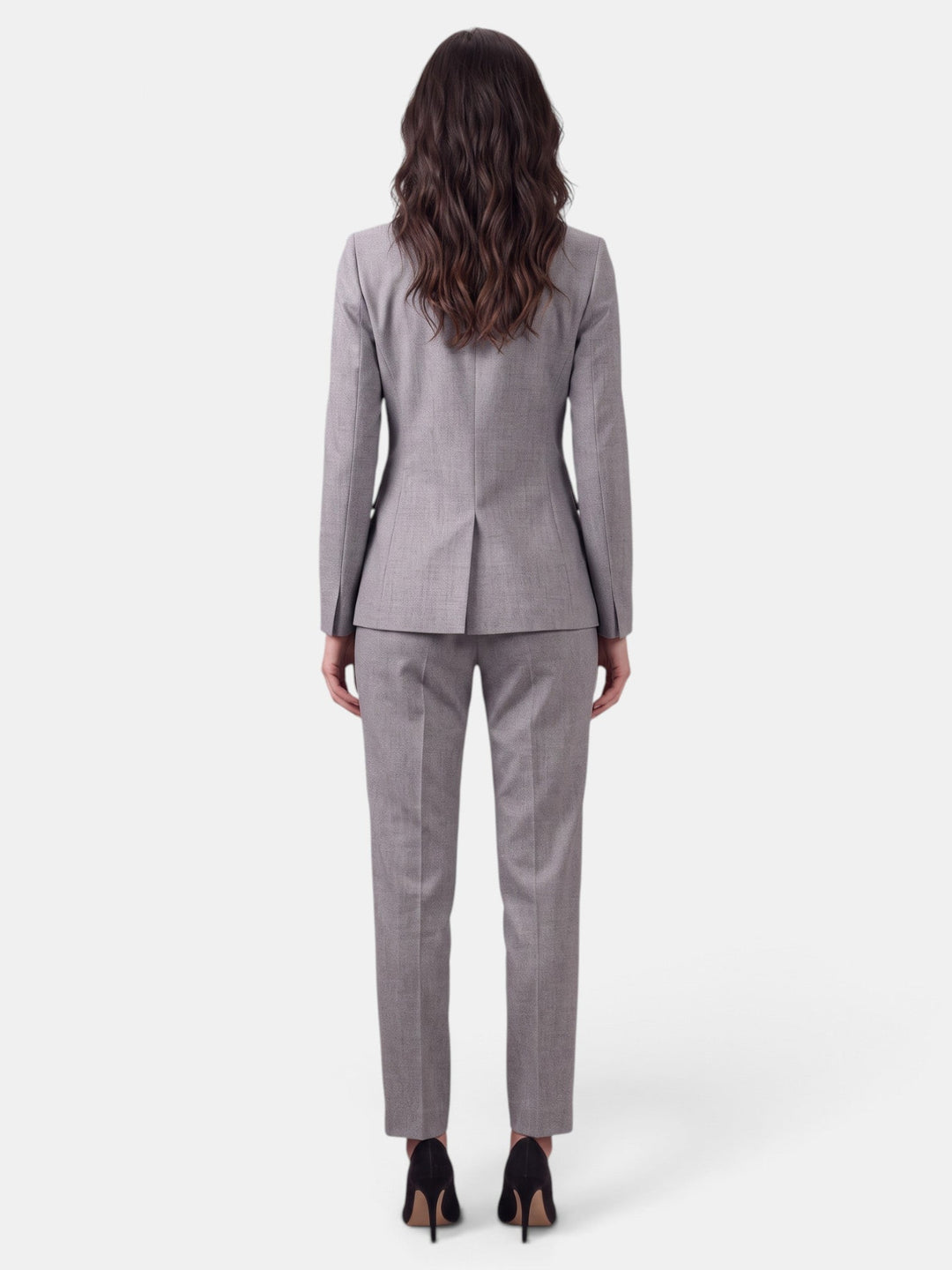 Traje Mujer Oficina Pantalón Recto
