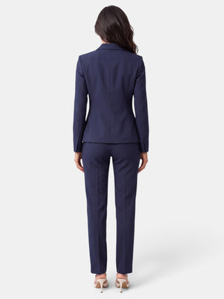 Traje Mujer Oficina Blazer Asimétrico
