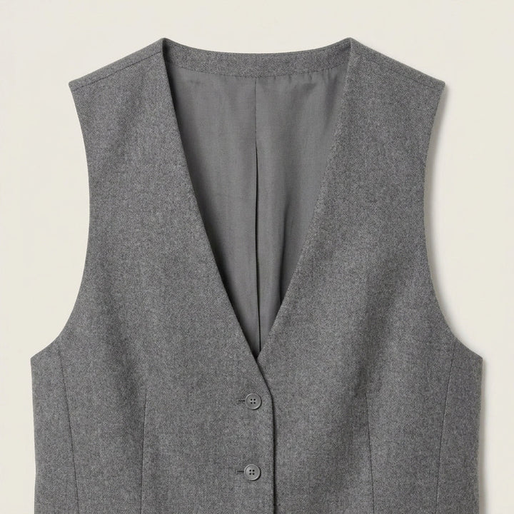 Traje de Mujer de 3 Piezas con Chaleco y Pantalón