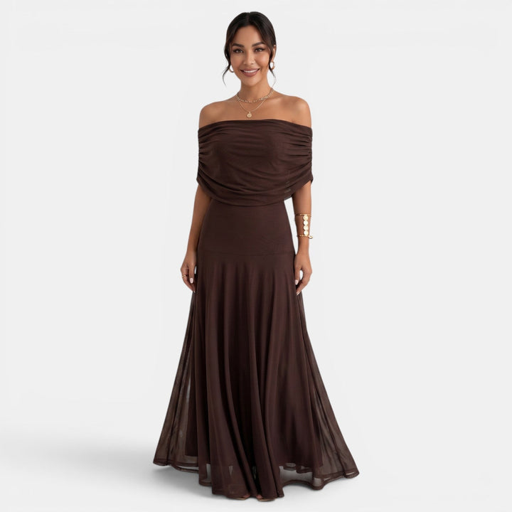 Long Dress Women One Shoulder
