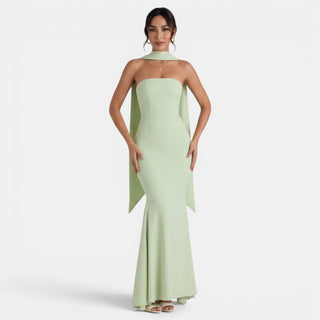 Vestido Largo Mujer Fiesta Halter