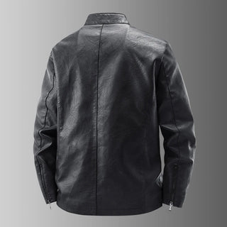 Juan™ | Chaqueta de cuero de motero