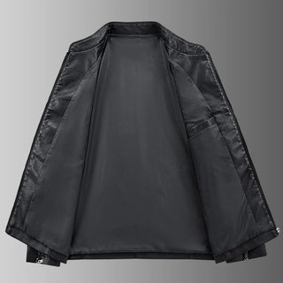 Juan™ | Chaqueta de cuero de motero