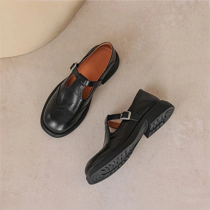 Leire - Elegante zapato de piel