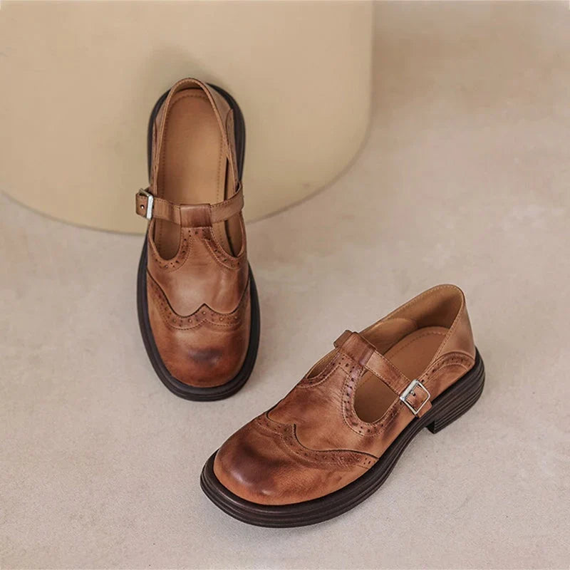 Leire - Elegante zapato de piel