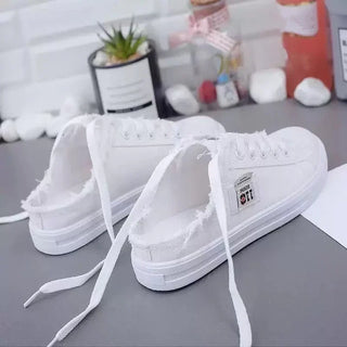 Amaya - zapatillas mule denim de suela cómoda